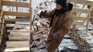 Firewood:  Stacking vs Piles