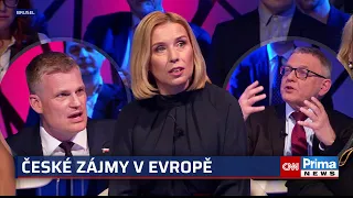 Žádní migranti tady nejsou, překvapila Nerudová v superdebatě. Schytala ostrou kritiku