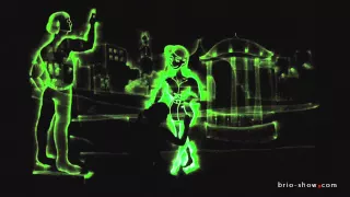 Световые картины Brio. Премия "Тульский бизнес 2014". Light Painting