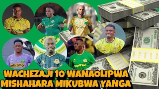 Wachezaji Kumi (10) Wanaolipwa Mishahara Mikubwa Yanga SC 2024