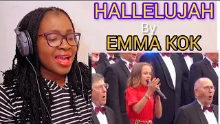 Incredible!!! EMMA KOK -  Sings"Hallelujah" en de Mastreechter Staar | Reaction!