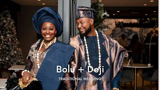 Bolu and Deji Trad Wedding