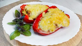 This is how you should cook peppers! DELICIOUS RECIPE FOR STUFFED PEPPERS! | Two spoons of sugar