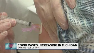 COVID cases increasing in Michigan