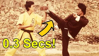 Bruce Lee Fastest Kicks in 0.3 Seconds