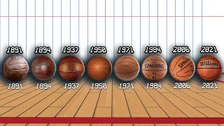 The Evolution of the NBA Basketball Ball! (NBA Ball Over the Years)