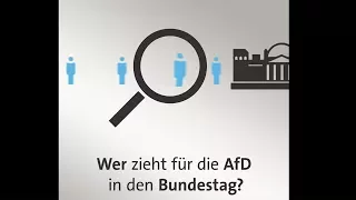 Wer zieht für die AfD in den Bundestag?