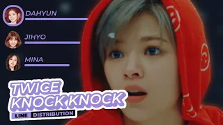 TWICE - KNOCK KNOCK (Line Distribution) [Vertical Video]