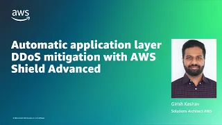 Automatic application layer DDoS mitigation with AWS Shield Advanced | Amazon Web Services