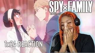 SPY x FAMILY 1x24 | The Role of a Mother and Wife/Shopping with Friends | REACTION/REVIEW