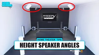 Should Height Speakers Be Angled for Dolby Atmos & DTS:X? Home Theater Talk w/ Trinnov