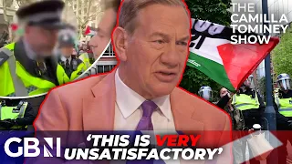 'MOB is given PRECEDENT!': Michael Portillo GRILLS Police for PUSHING 'law abiding citizens aside'