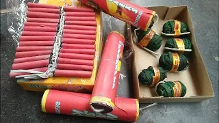 Testing Diwali crackers fireworks