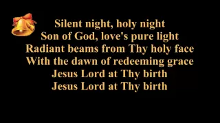 Silent night lyrics - Christmas carol - Christmas song 2011 - piano and voice music