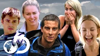 Celebrities in Danger 2.0 | Bear Grylls Best Of