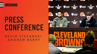 Kevin Stefanski and Andrew Berry End of the Year Press Conference | Press Conference