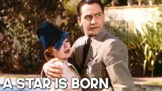 A Star Is Born | TWICE OSCAR WINNING | Fredric March | Classic Drama Film