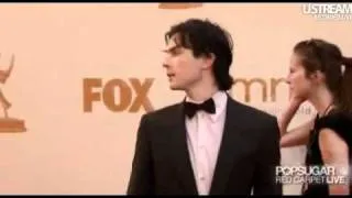 Ian Somerhalder at the 2011 Emmy's Red Carpet