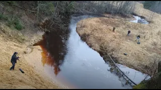 Плюмбатная днюха на р. Охта.