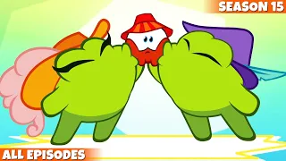 Om Nom Stories - Season 15 Episode  1-10 | All Episode | Cartoon For Children | Kids Shows Club