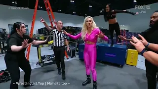 Charlotte Flair & Sonya DeVille Backstage Brawl