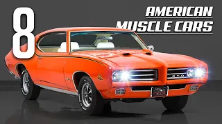 The 8 Greatest American Muscle Cars of ALL TIME