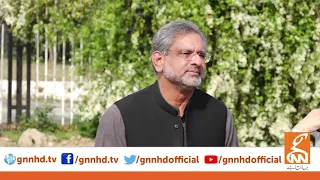 Shahid Khaqan Abbasi Media Talk | GNN | 05 April 2021