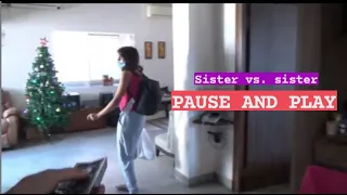 PAUSE CHALLENGE! Twin VS twin- TwinningWithoutTrying