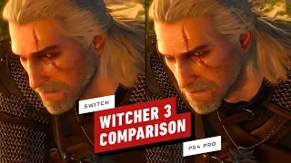 The Witcher 3 Graphics Comparison: Nintendo Switch vs. PS4 Pro