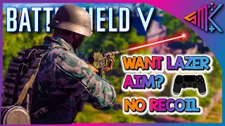 Battlefield V | Want Lazer Aim? | NO RECOIL Settings | Battlefield 5 Best Aim Guide