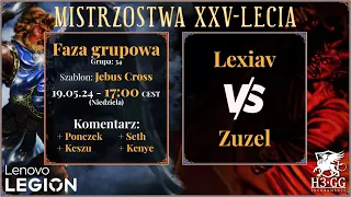 Heroes III Mistrzostwa XXV-lecia by Lenovo Legion Faza grupowa - Lexiav vs Zuuzel BO1