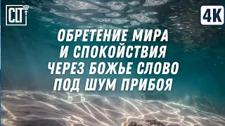 Не можешь уснуть? Слушай Божье Слово перед сном под шум прибоя | ДУШЕВНЫЙ ПОКОЙ И ЛЮБОВЬ | Relaxing