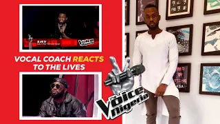 Deekor | The Voice Nigeria Season 4 | Live Shows | Vocal Coach DavidB Reacts