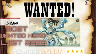 Top 5 - Most Wanted Hero List 2023 | Hero Wars | 2023 Most Wanted