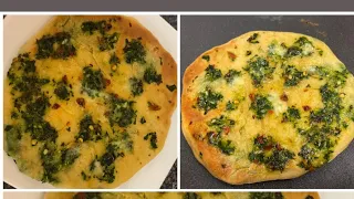Spinach and Cheese Naan | Easy Snack | Begum Foodies