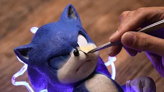 Making Sonic with a 3D Pen(Upgrade ver.)