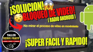 TUTORIAL de COMO DESACTIVAR BLOQUEO DE VIDEO EN MOVIMIENTO (CUALQUIERA PUEDE HACERLO)