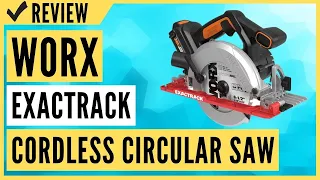 Worx WX530L 20V Power Share ExacTrack 6.5" Cordless Circular Saw Review
