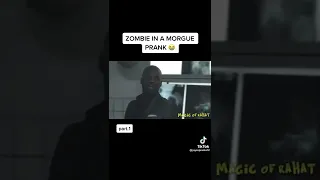 Zombie in a morgue prank #shorts