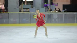 Alma Kathlyn Zhong | Preliminary Open | Indonesia National Figure Skating Championship 2023 |