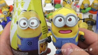 EVERYTHING DESPICABLE ME 3 MOVIE McDONALD'S HAPPY MEAL TOYS MINIONS FOOD PRODUCTS US COLLECTION USA