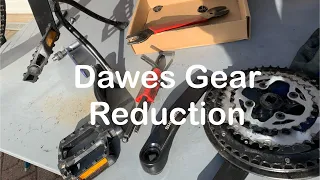 Dawes Touring Bike Gear Reduction In Preparation For The Rhine