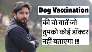 Dog vaccination explained in details , all if and buts of dog vaccination