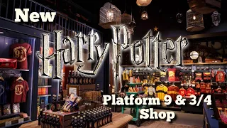 🚂 Explore The New Expanded Harry Potter Platform 9 3/4 Store At Kings Cross Station, London With Me!