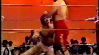 1981 Eddie Gilber/Romeo vs Masa Fuchi/Atsushi Onita 04-04-81 MEMPHIS WRESTLING