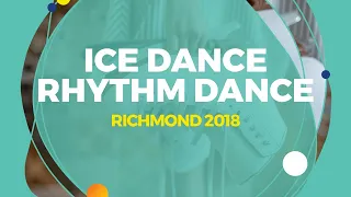 D'Alessandro Natalie / Waddell Bruce (CAN) | Ice Dance Rhythm Dance | Richmond 2018