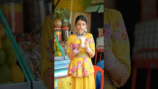 Neetu ne Churaye Mango Shake wale ke Aam 😂🥭 #neetubisht #comedy #trendingshorts #Nanandbhabhi