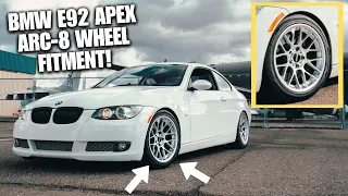 BMW E92 BEST & MOST AGGRESSIVE APEX WHEELS! (17 INCH)