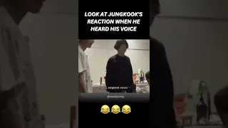 Jungkook jumping in embarrassment 😂😂😂