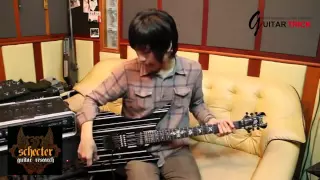 Champ Thanat - Seize the day (SOLO) and review Schecter Synyster Custom-S with Sustainiac (Thai)